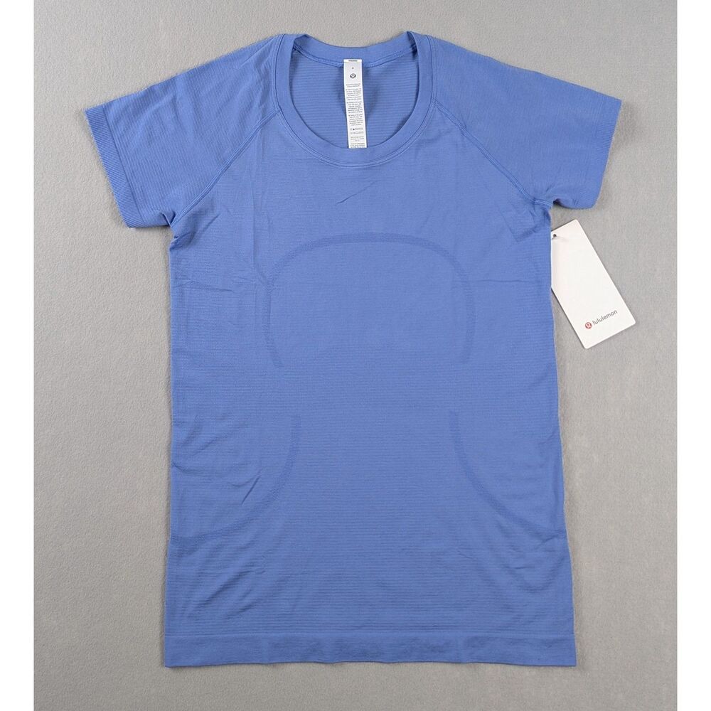 NWT lululemon Swiftly Tech Short Sleeve 2.0 Prep Blue Size 8